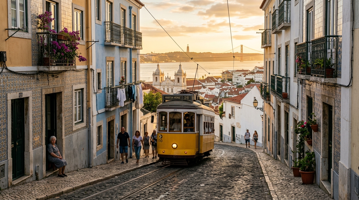 Lisbon: A Journey Through Surreal Streets and Sunlit Shores