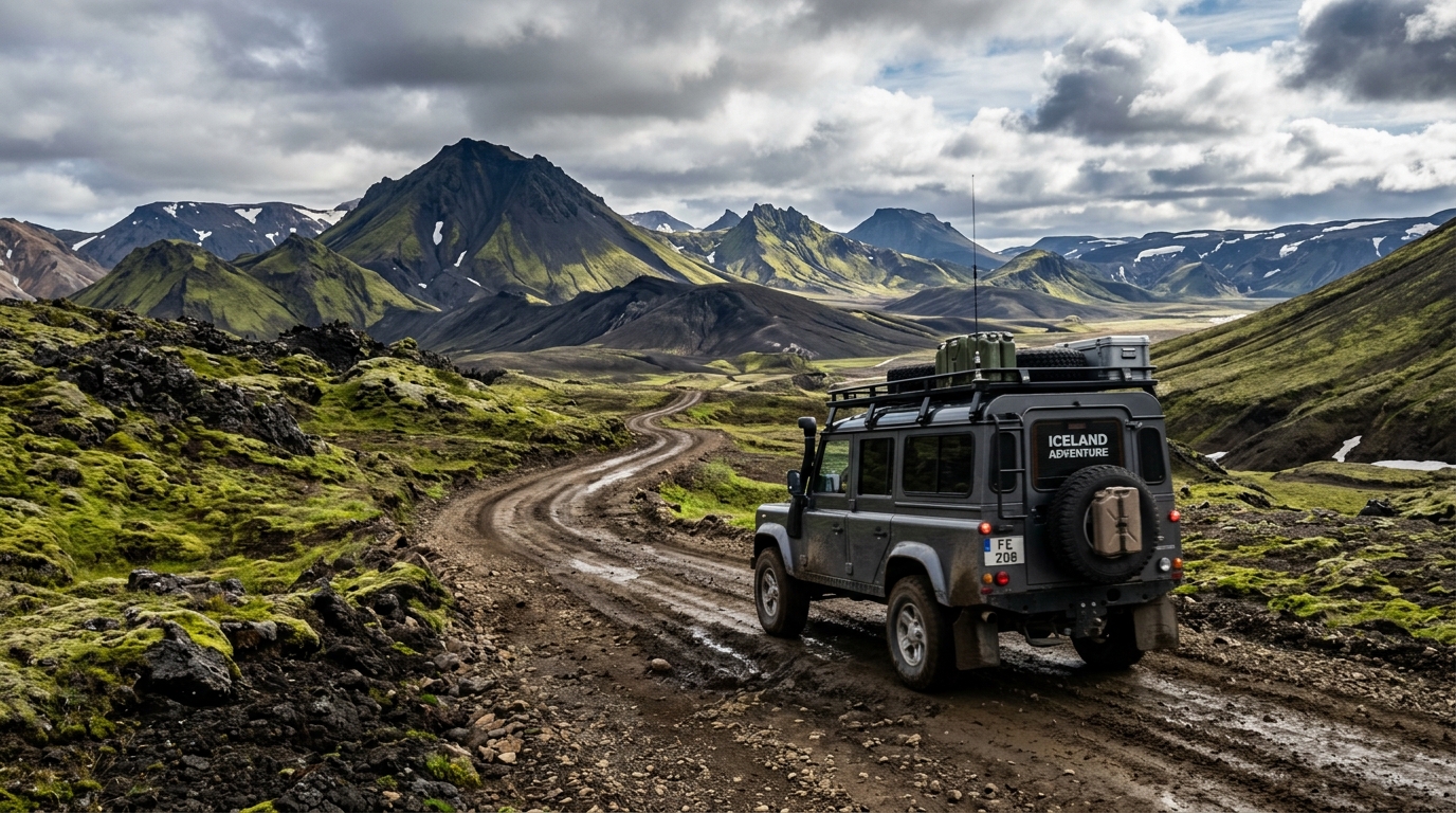 Iceland's Highland Heart: Traversing the F-roads for the Ultimate Off-Road Adventure