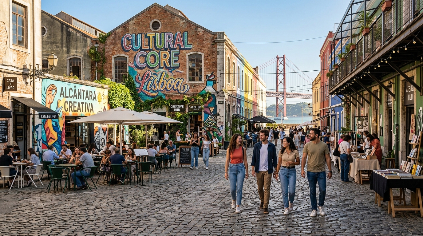 Exploring the New Cultural Core: Lisbon's Emerging Creative Districts