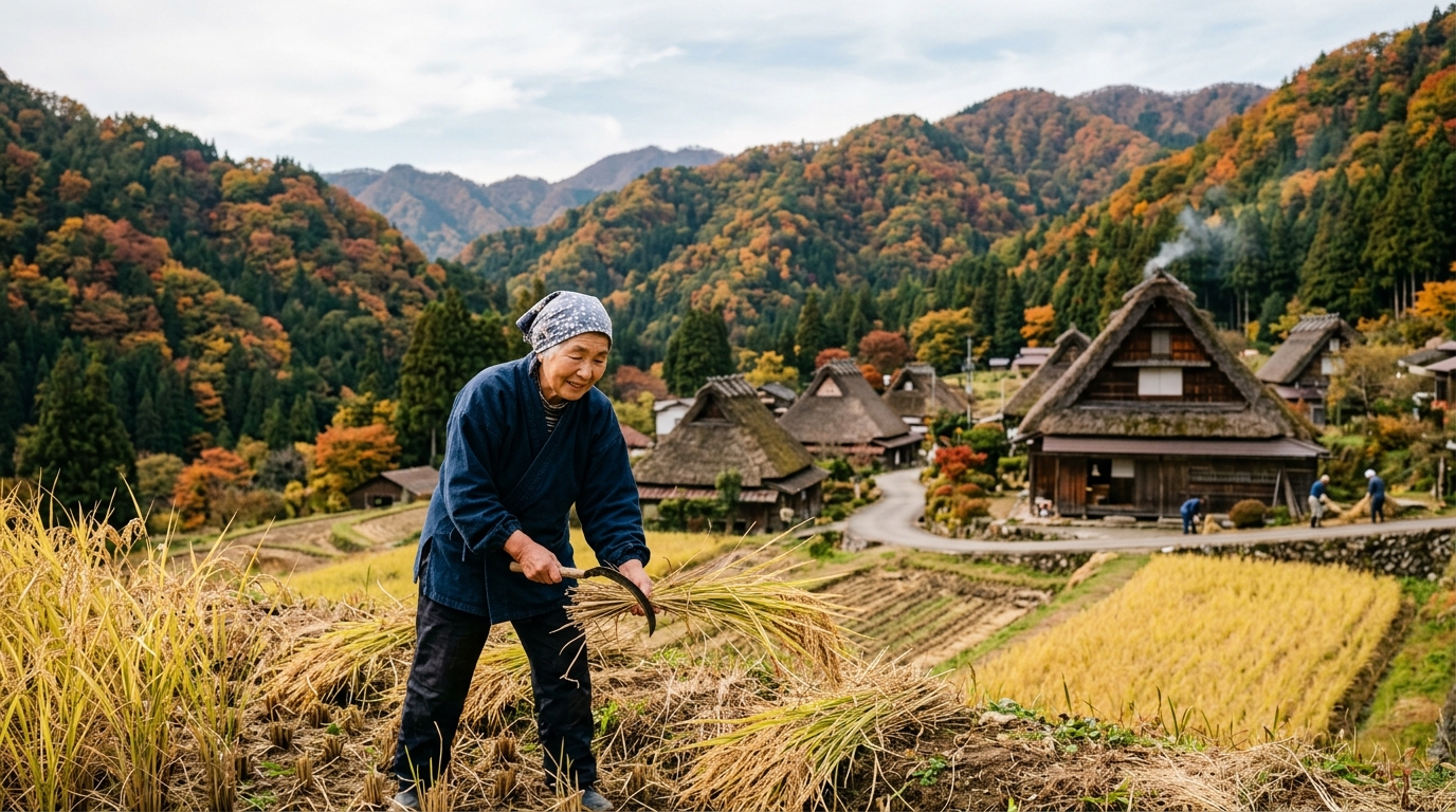Hidden Traditions of Japan's Satoyama Villages: A Seasonal Guide