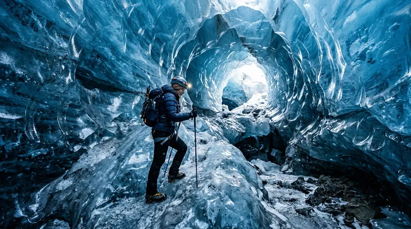 Conquering Rjómahellir: Iceland's Forgotten Glacier Cave Adventure