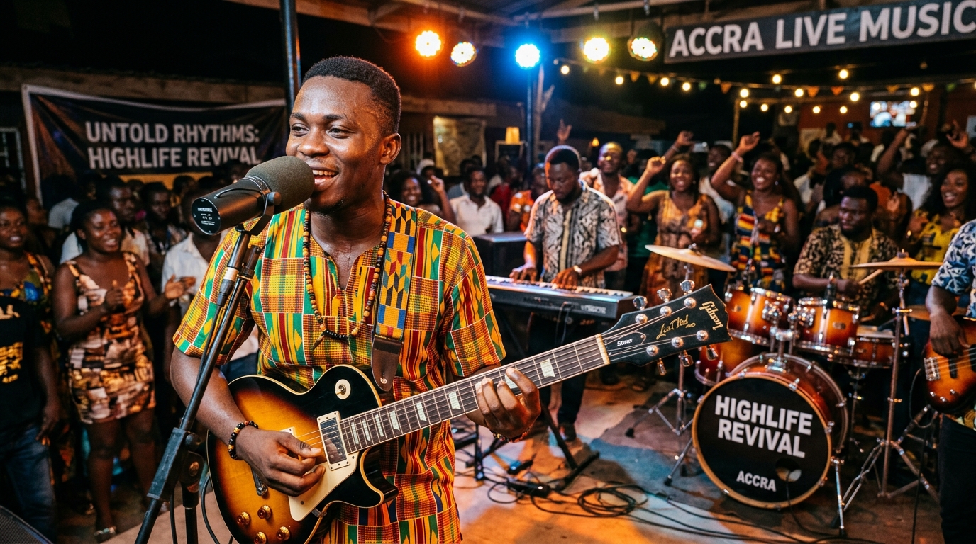 Untold Rhythms: A Deep Dive into Ghana's Highlife Music Revival