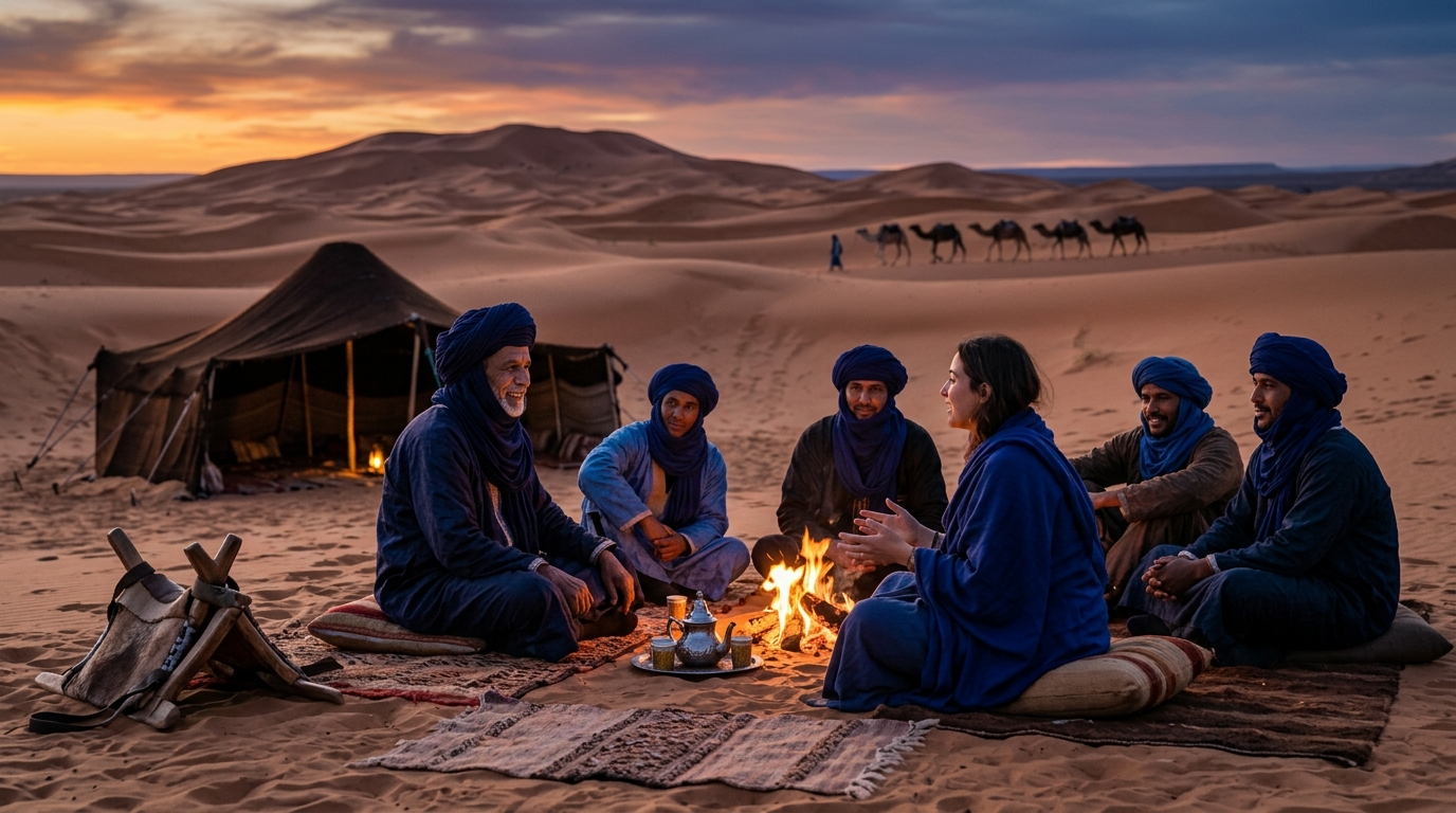 Whispers of the Sahara: Immersive Encounters With the Tuareg People