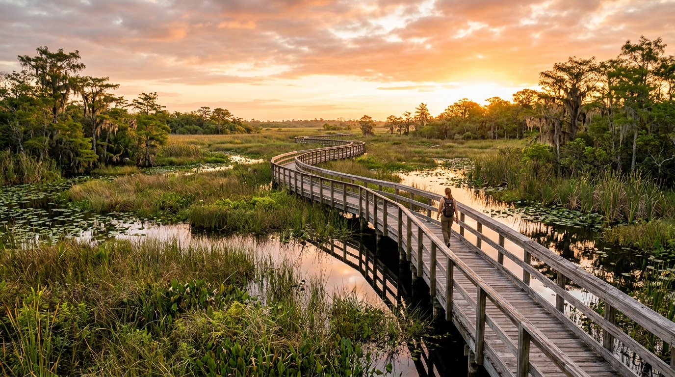 Meandering Through the Marshes: The Magic of Everglades' Seasonal Waters