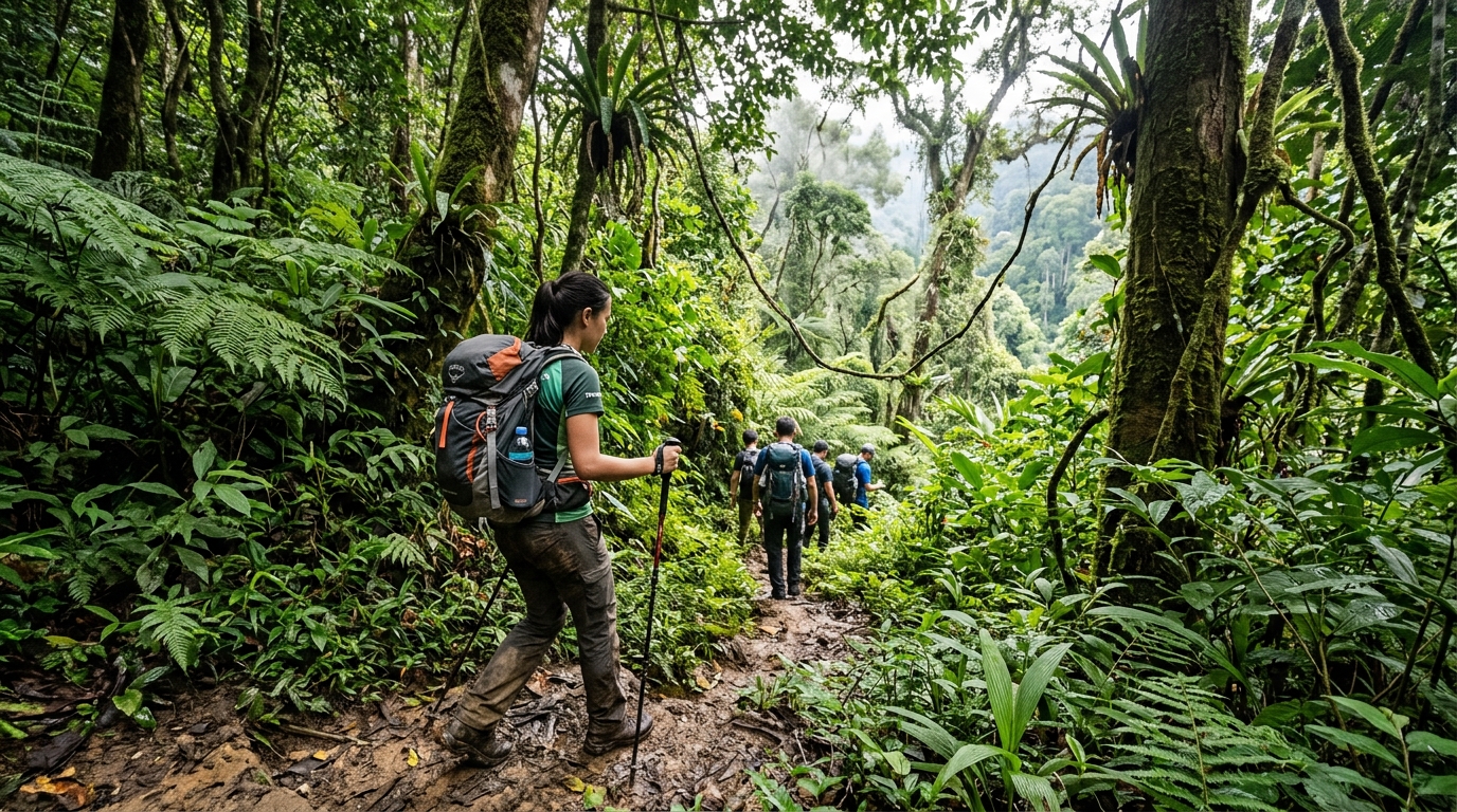 The Call of the Wilderness: Trekking the Wild Jungles of Borneo
