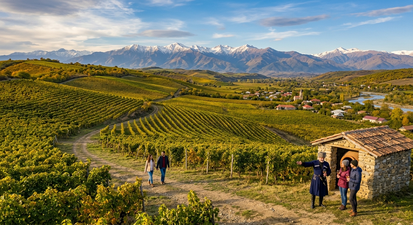 Vibrant Valleys: The Enchanted Vineyards of Georgia's Kakheti Region