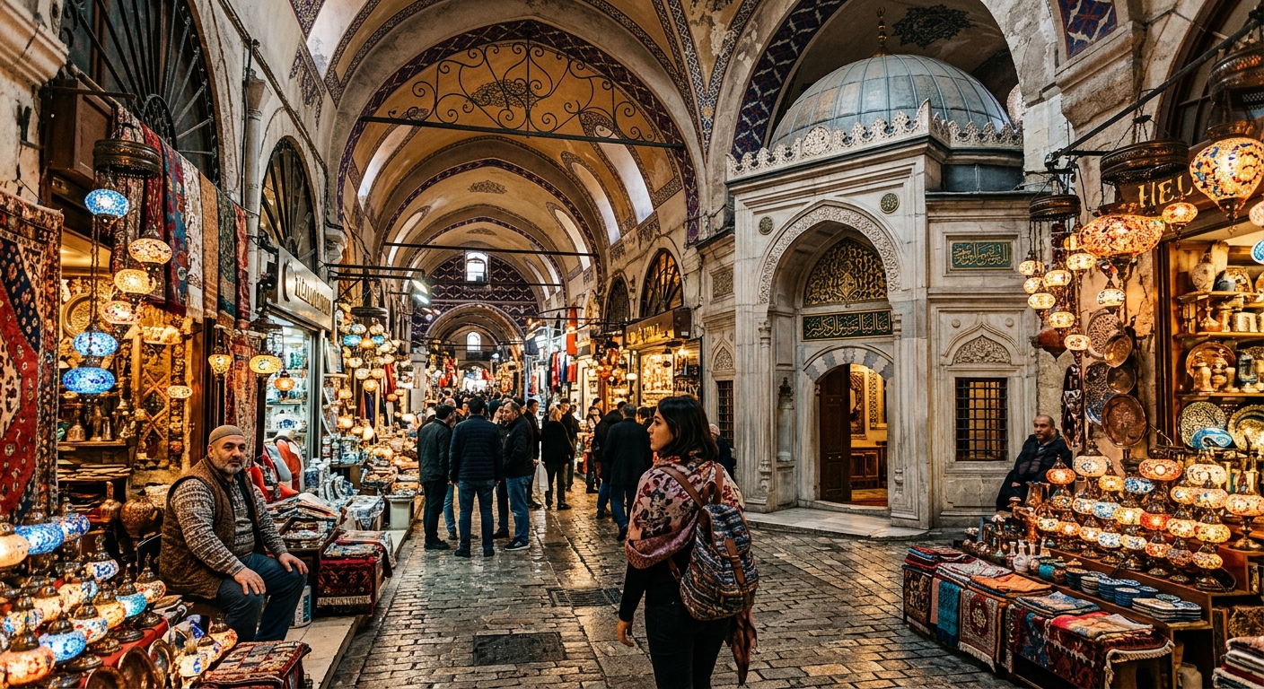 Mystical Mosques and Bazaar Intrigue: Unearthing the Wonders of Istanbul's Grand Bazaar