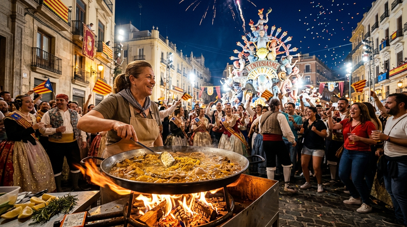 Passion and Paella: Immersing Yourself in Valencia's Exuberant Falles Festival