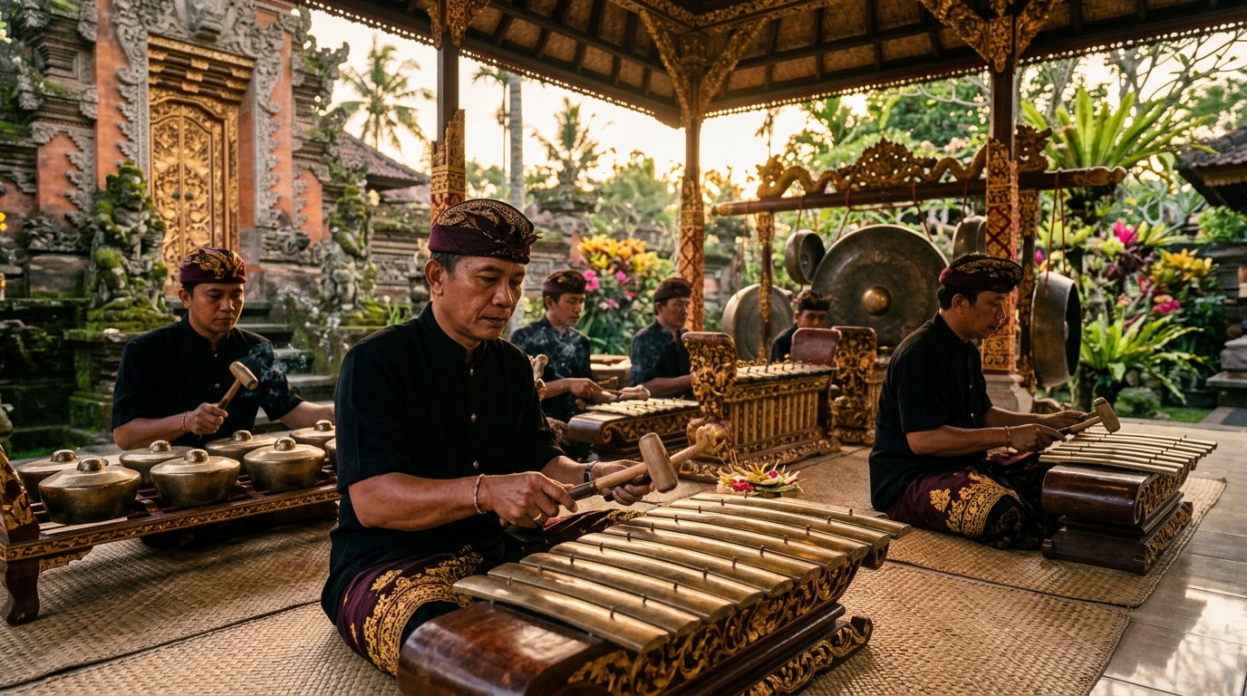Hidden Harmonies: The Healing Touch of Bali's Gamelan Music