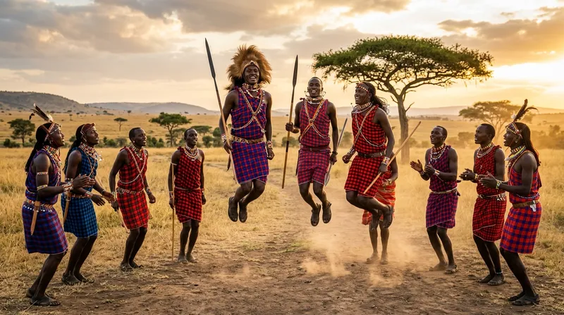 Rhythms of the Savannah: Unveiling the Dance Traditions of Kenya's Maasai Warriors