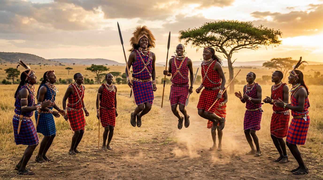 Rhythms of the Savannah: Unveiling the Dance Traditions of Kenya's Maasai Warriors