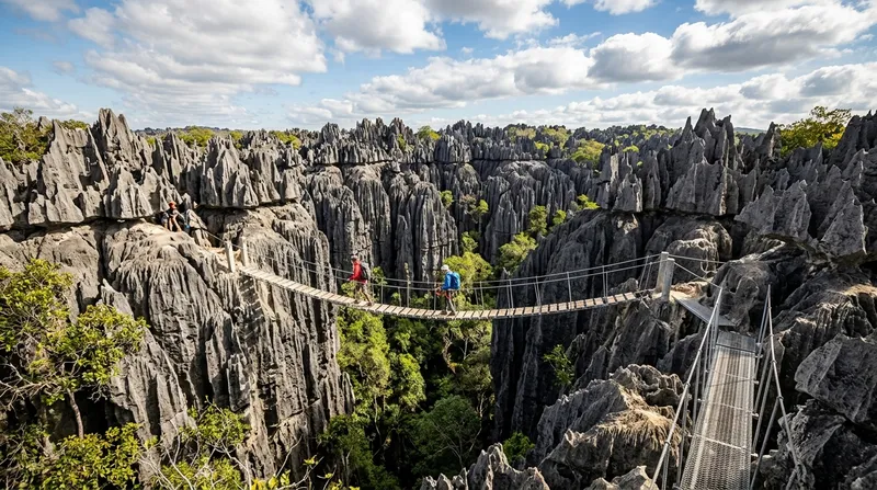 Giant's Playground: Exploring Madagascar's Tsingy de Bemaraha National Park