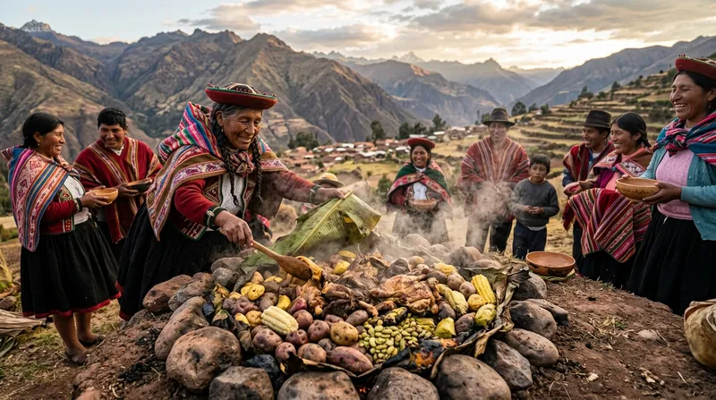 Ceremonial Feasts: A Tantalizing Journey into the Culinary Opulence of Peru's Pachamanca