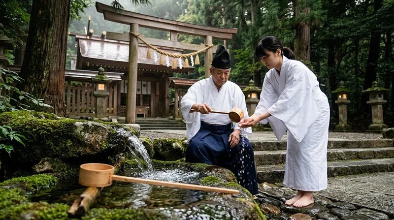 Guardians of the Sacred Waters: Unveiling the Cultural Reverence of Japan's Shinto Water Rituals