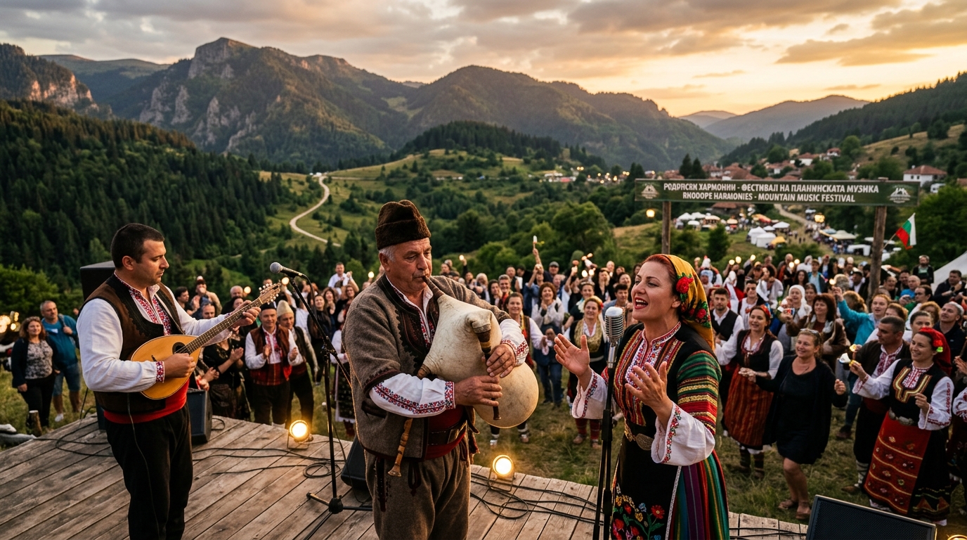 Harmonies of the Highlands: Experiencing Bulgaria's Rhodope Mountain Music Festivals