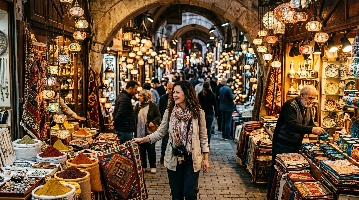 Bazaars of Istanbul: A Sensory Voyage Through Ancient Trade Routes