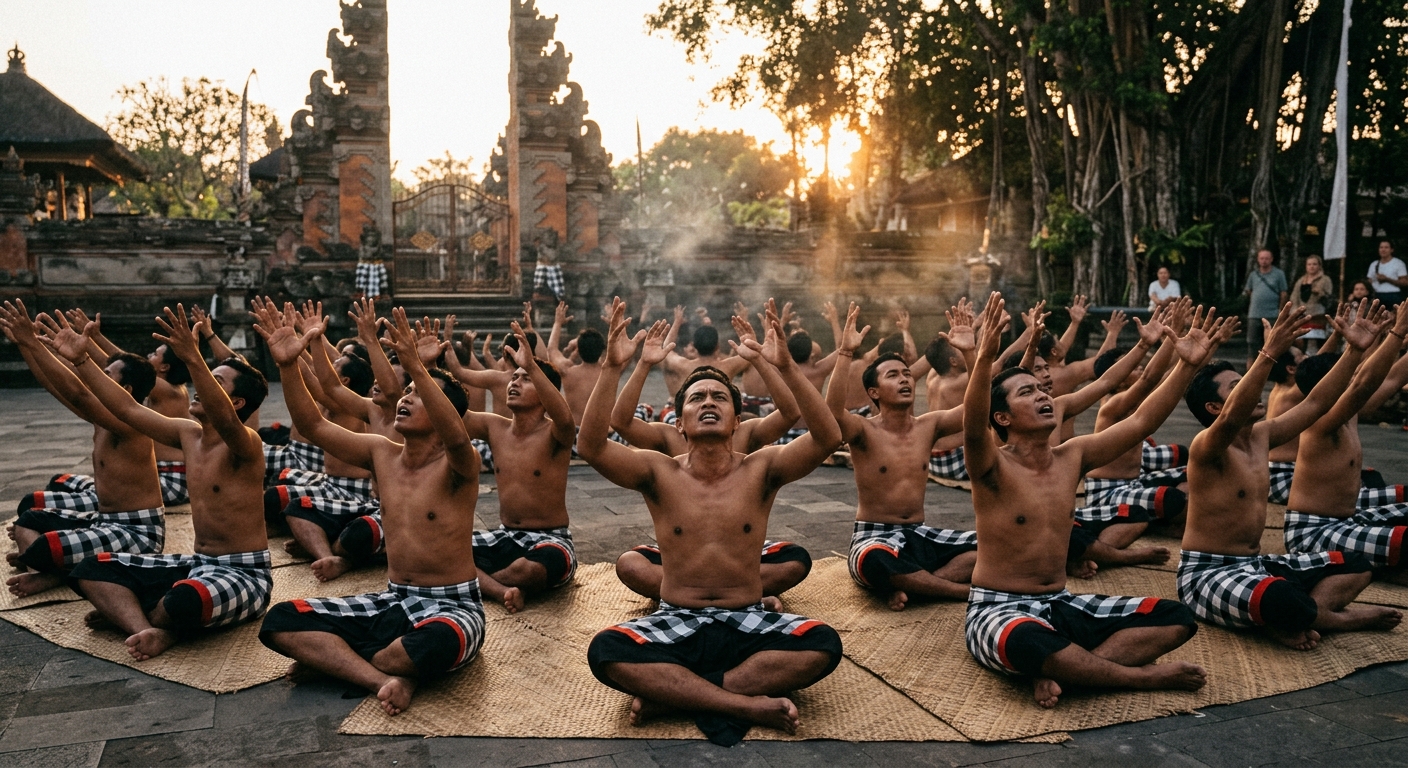 Echoes of Ritual: The Intricate Dance Language of the Kecak in Bali