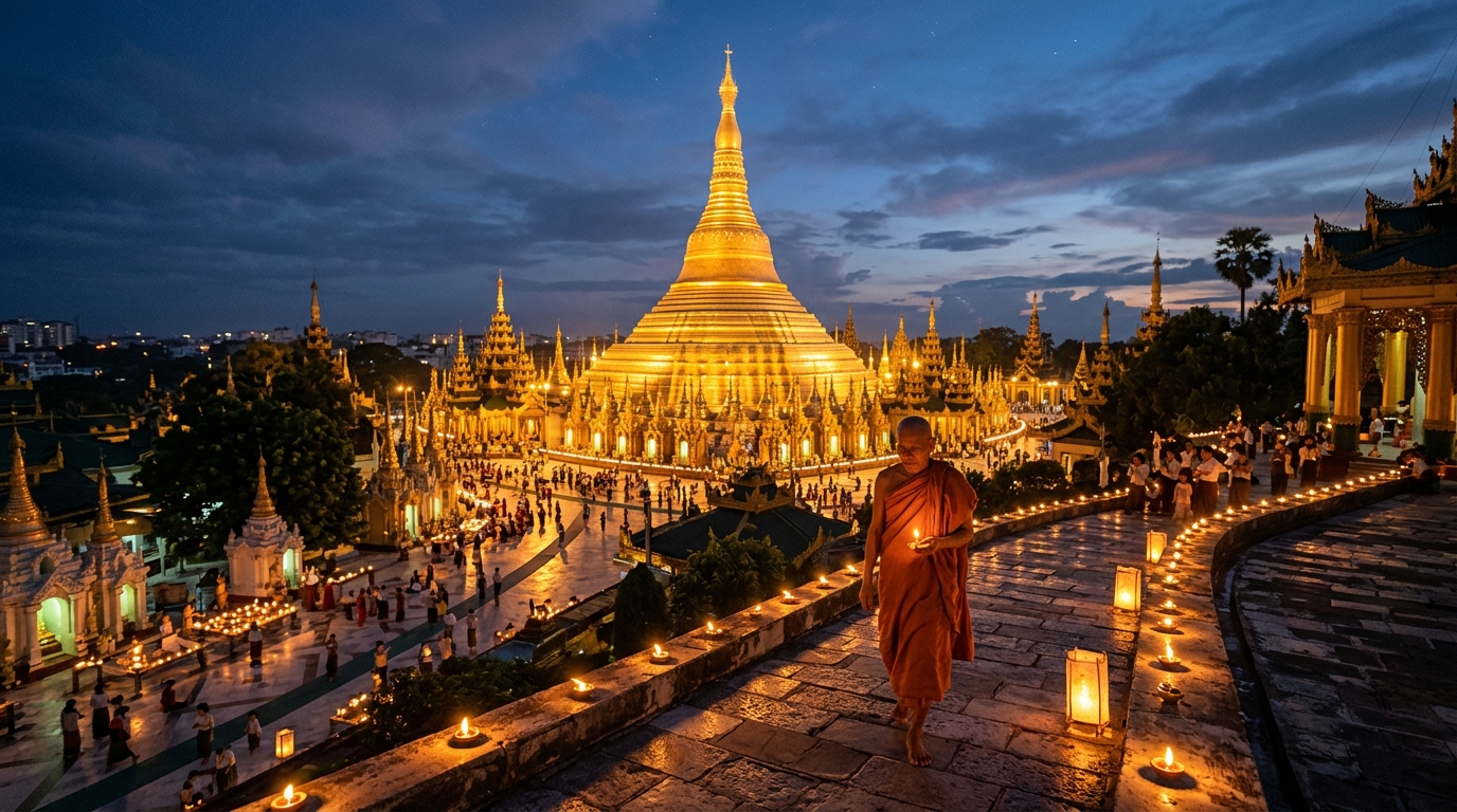 Whispers of the Pagoda: Discovering Myanmar's Illuminated Spiritual Sanctuaries