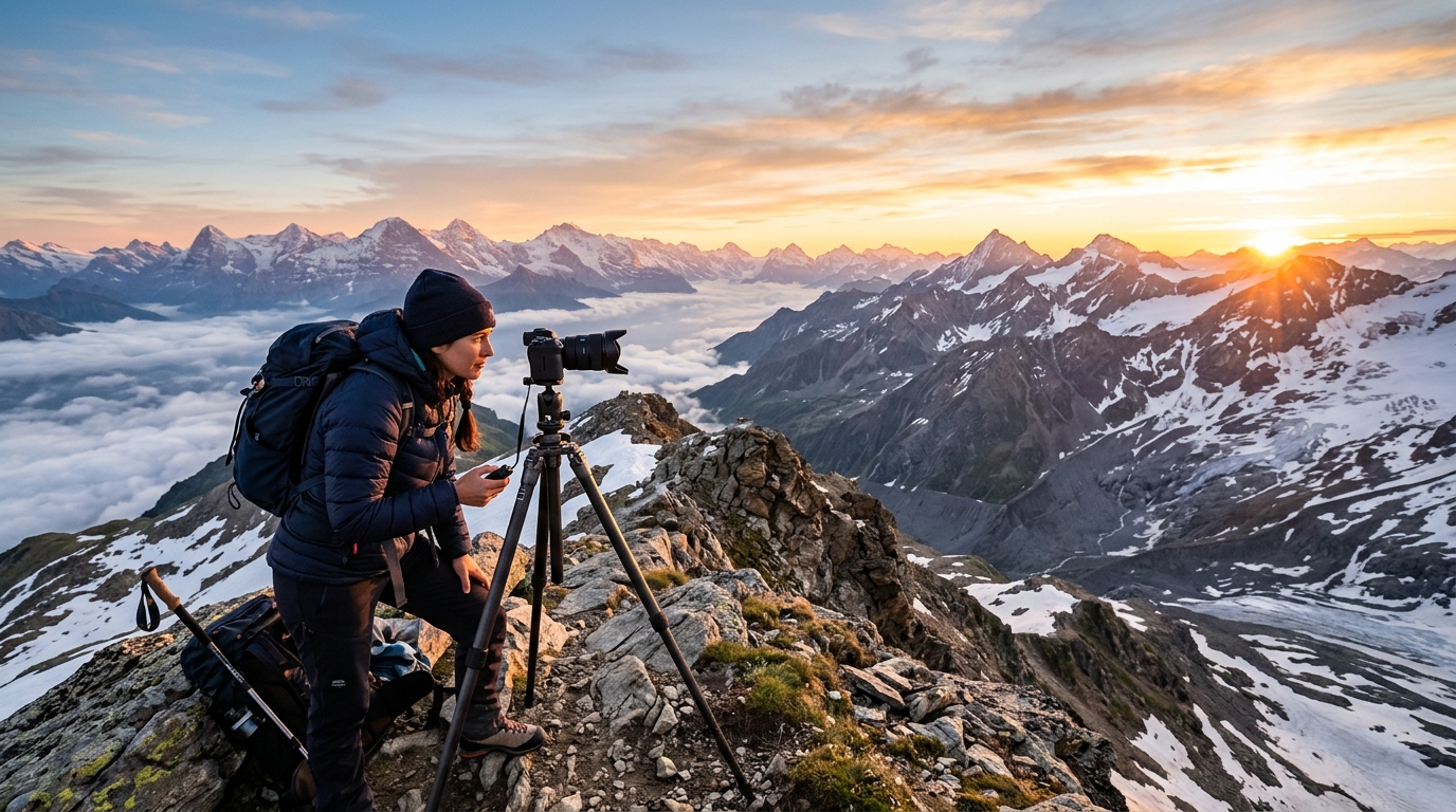 Alpine Dawn: Mastering the Art of Sunrise Photography in the Alps