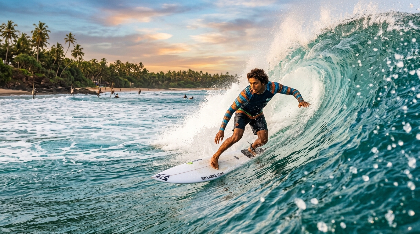 Riding the Riptide: A Mesmerizing Voyage into Sri Lanka’s Surfing Culture