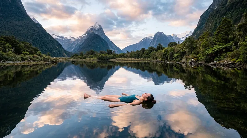 Floating on Mirror Lakes: Exploring New Zealand's Enigmatic Fiordland