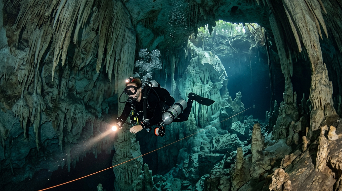 Diving into the Mysteries: Cave Exploration in Mexico's Yucatán Peninsula