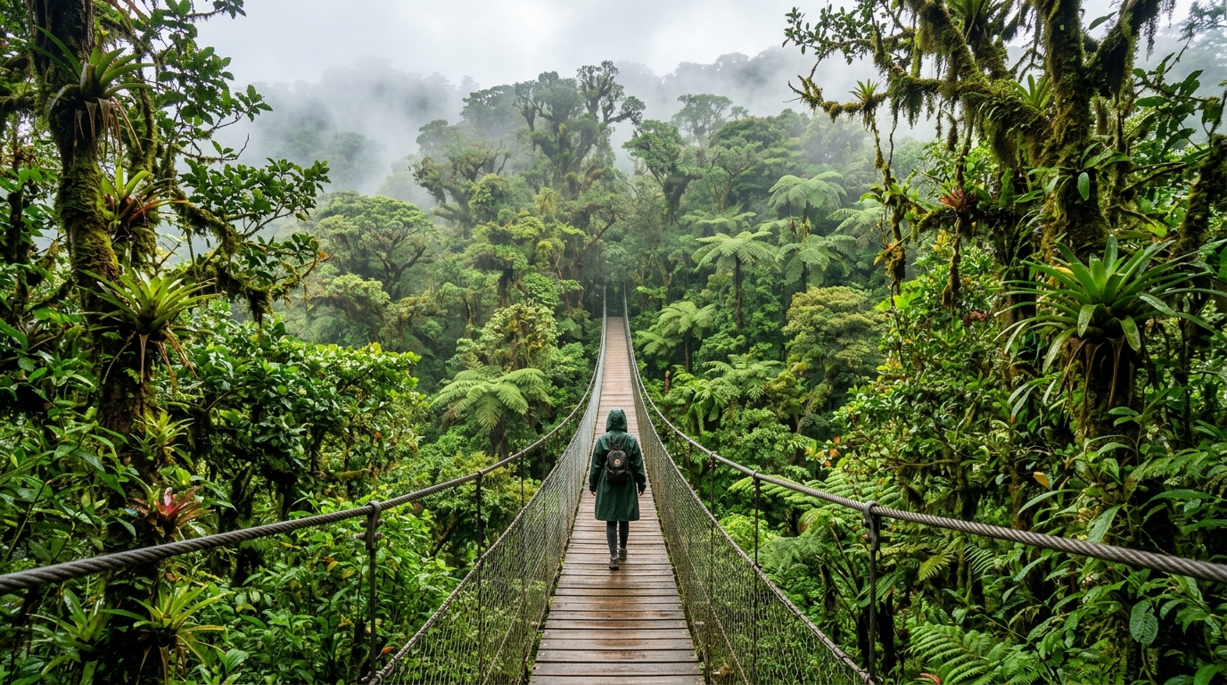 Into the Cloud Forests: Hanging Bridges and Hidden Ecosystems of Monteverde