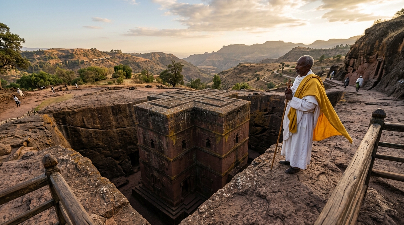 Embracing Eternity: Journey into Ethiopia's Rock-Hewn Churches of Lalibela