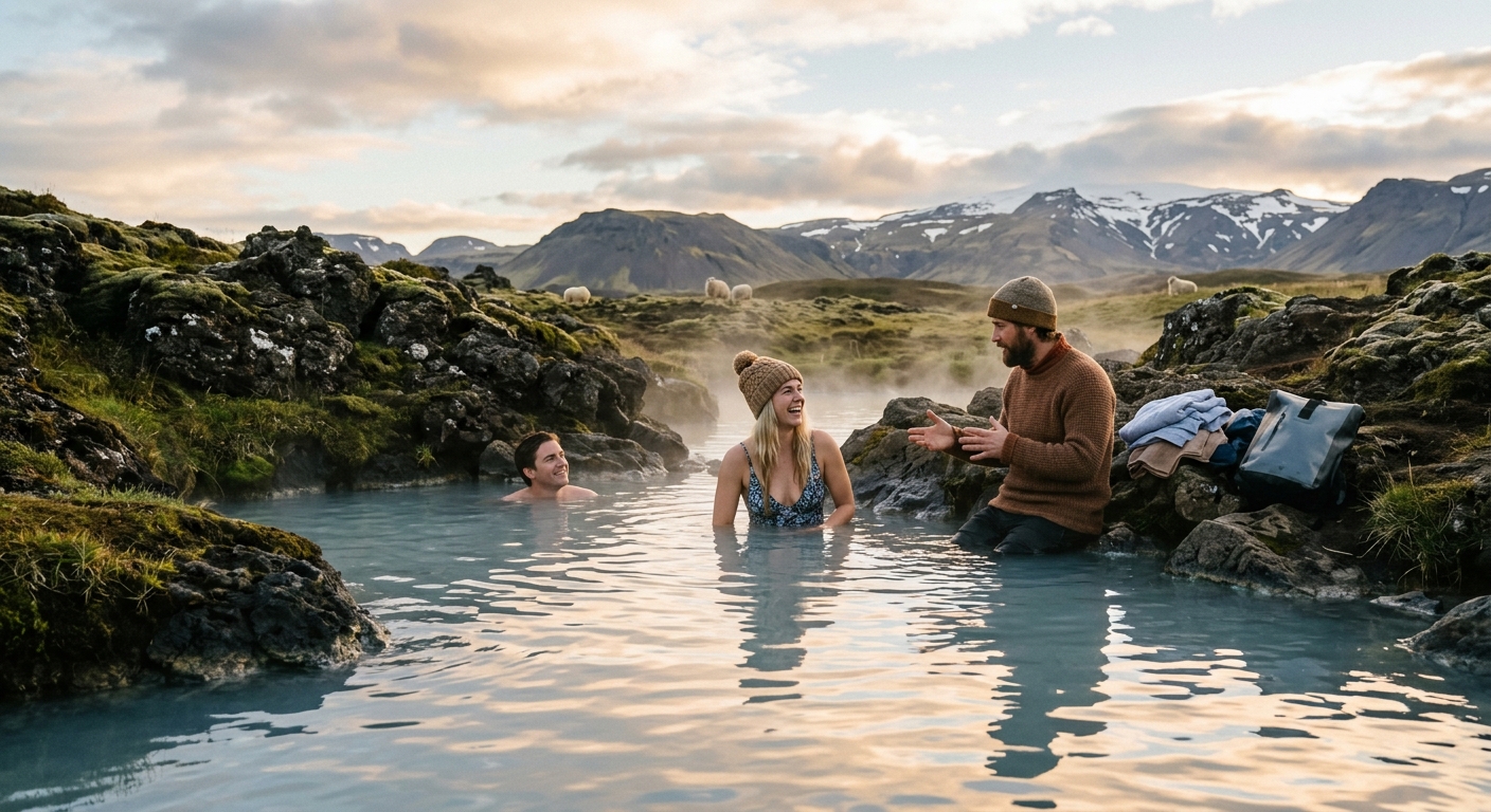 Unfolding Geothermal Wonders: A Guided Soak in Iceland's Secret Hot Springs