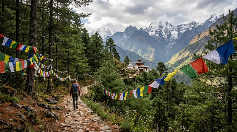 Whispering Pines and Sacred Trails: A Journey Through Bhutan's Mystical Himalayan Landscapes
