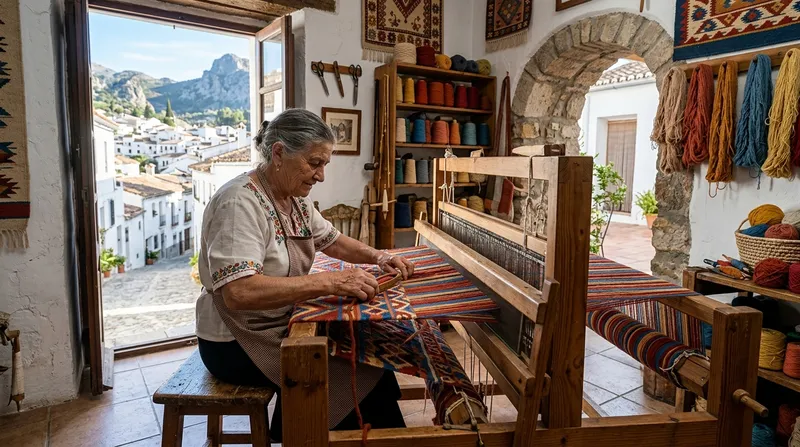 Tapestries of Time: Reviving Andalusian Artisan Traditions in Spain’s White Villages