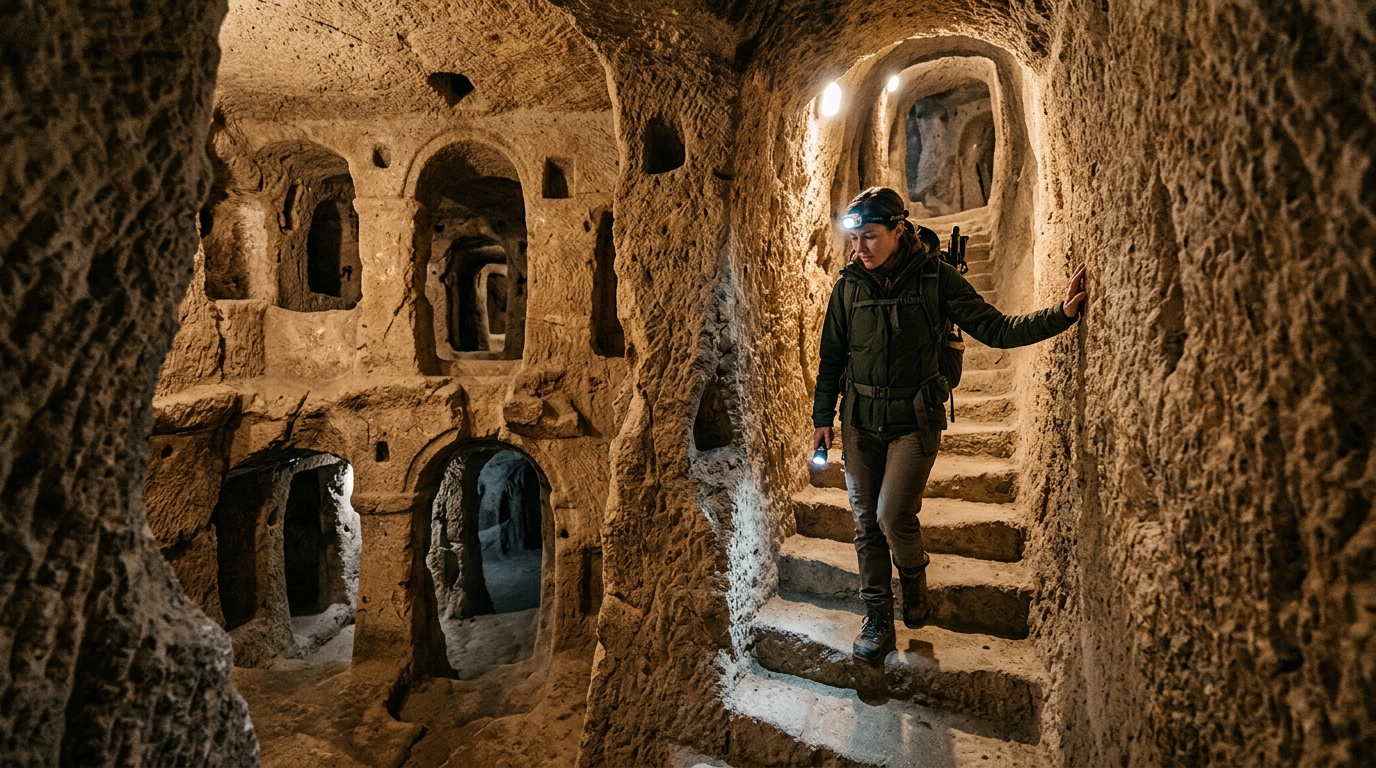Subterranean Thrills: Exploring the Craftsmanship of the Cappadocia Undergound Cities