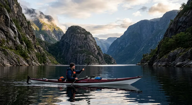 Whispers of the Wave: Navigating the Labyrinth of Norway's Fjords by Kayak