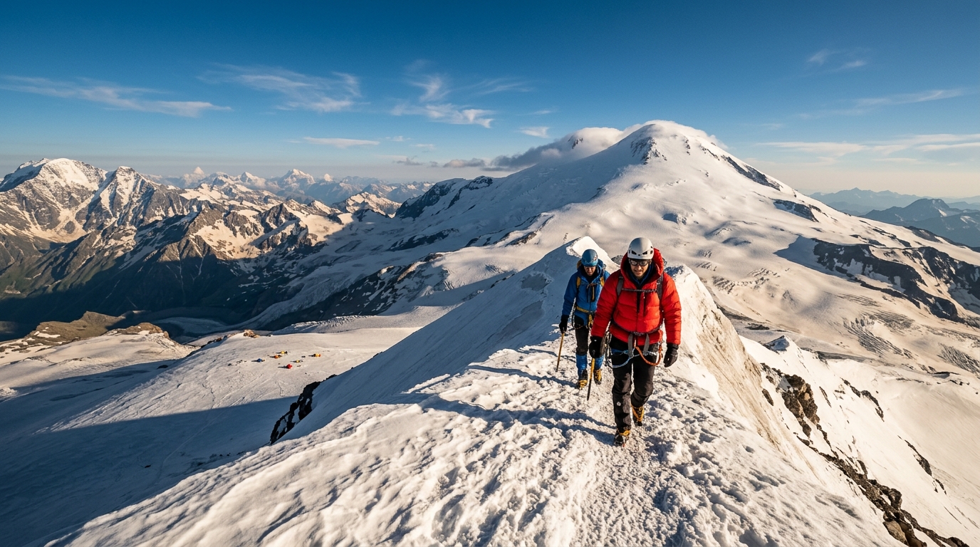 Summit Dreams: Conquering the Glacial Majesty of Mount Elbrus