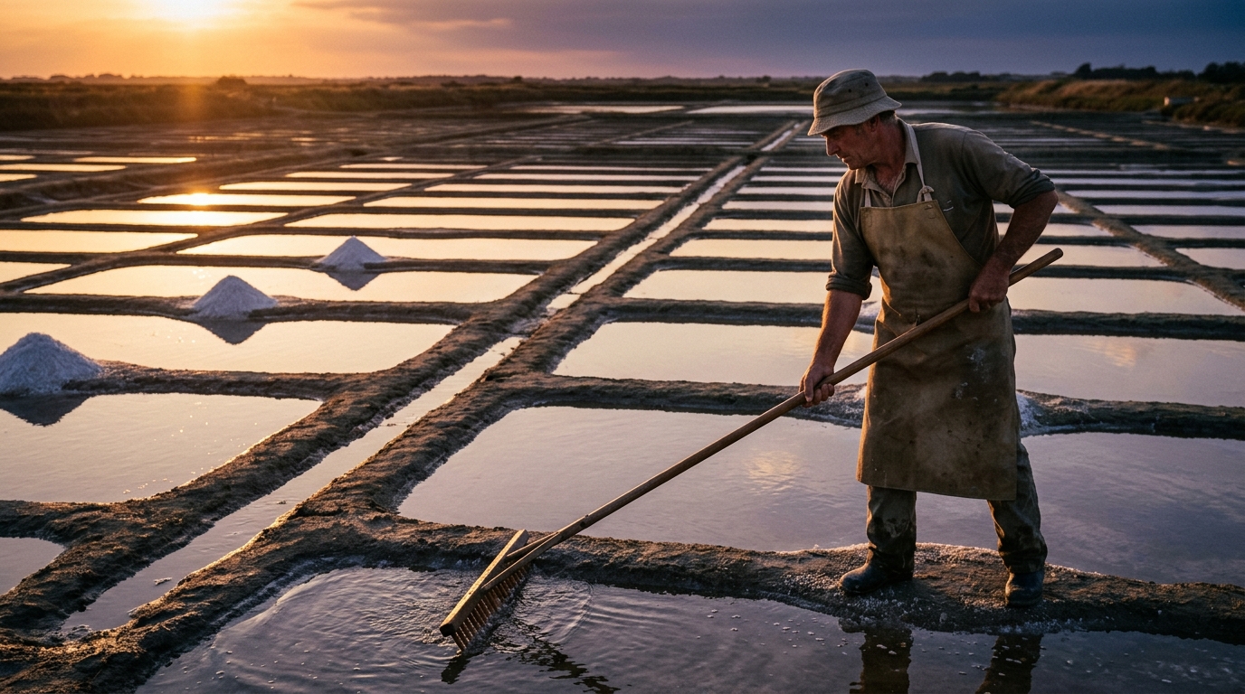 Tide Sculptors and Salted Paths: Uncovering the Secrets of France's Salt Marshes