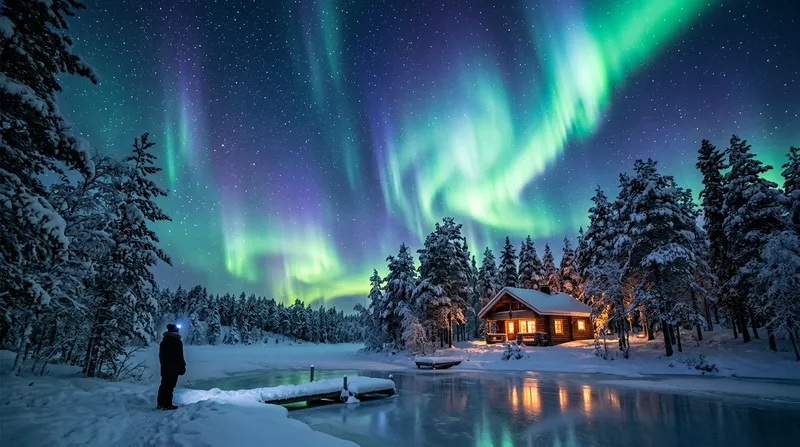 Northern Lights, Nordic Nights: Embracing the Arctic Glow in Finnish Lapland