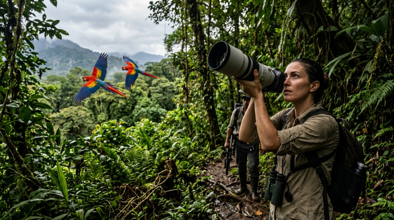 In Pursuit of the Scarlet Macaw: A Journey Through the Remote Jungles of the Osa Peninsula