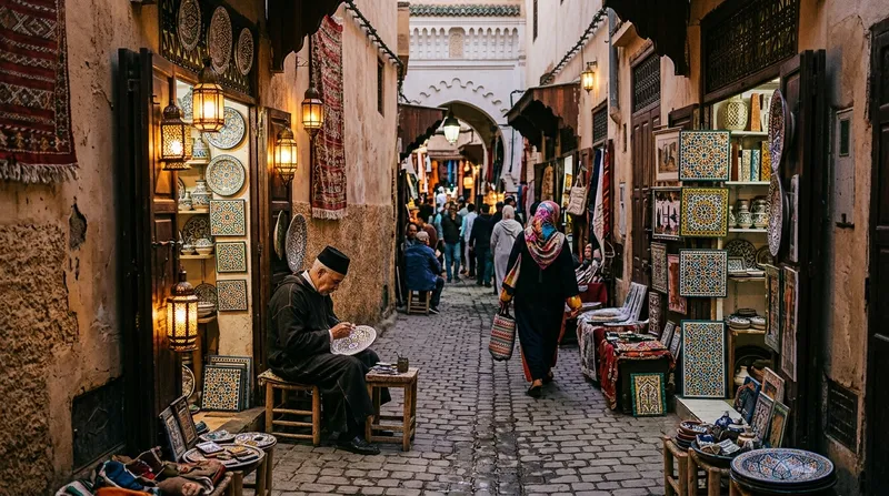 Artistry in the Alleyways: Exploring Morocco's Hidden Talaa of Fez
