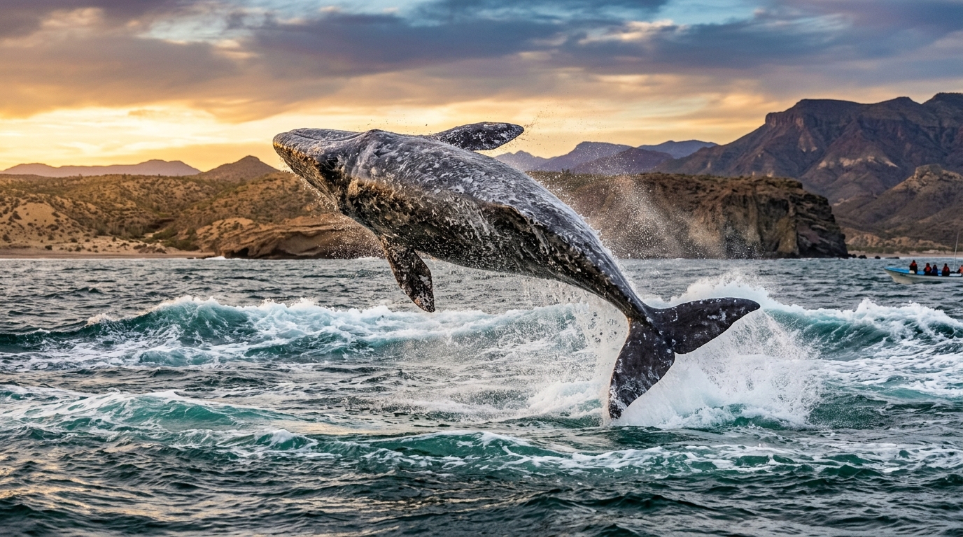 Whales and Waves: Unraveling the Marine Mysteries of Baja California