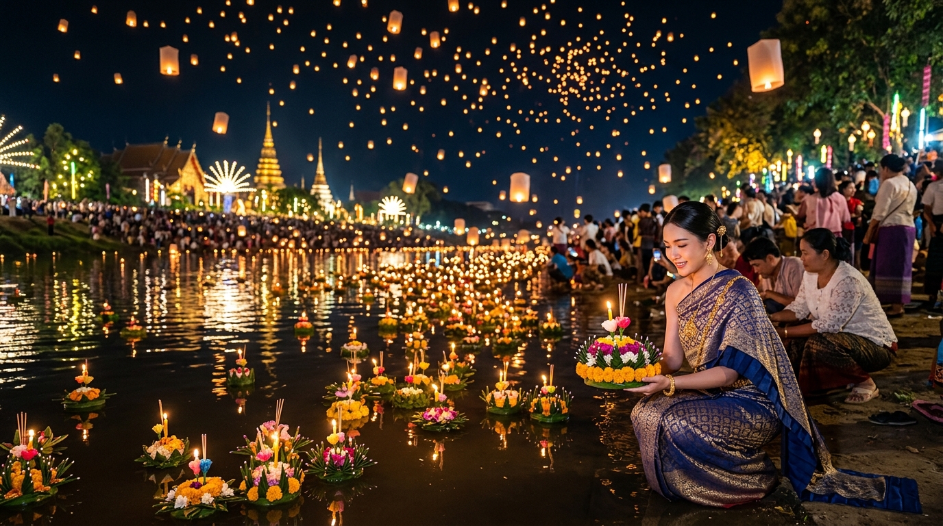 Festival of Lights: Discovering the Luminous Traditions of Thailand's Loy Krathong