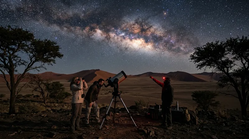 The Celestial Safari: Stargazing in Namibia's NamibRand Reserve