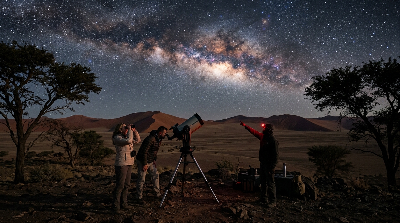 The Celestial Safari: Stargazing in Namibia's NamibRand Reserve